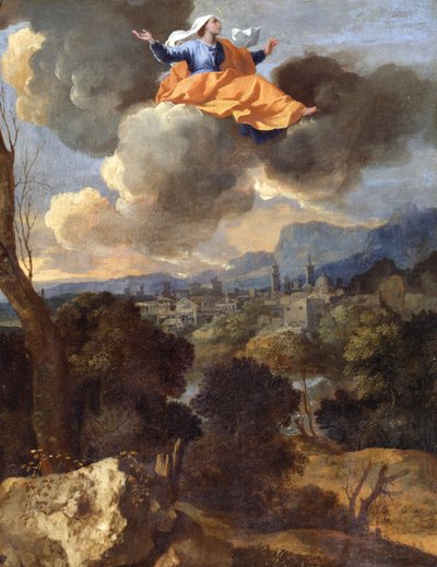 The Translation of Saint Rita of Cascia by Nicolas Poussin